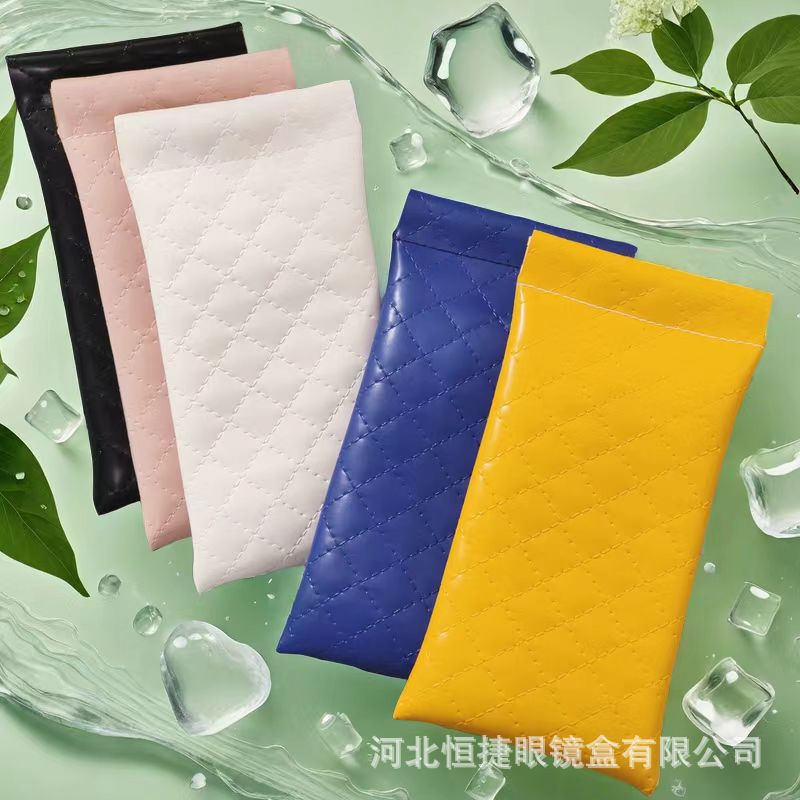 批发皮质眼镜袋